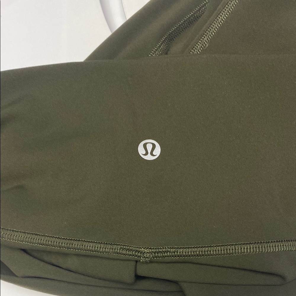LULULEMON Olive Green Leggings Size 2 - Picture 6 of 6